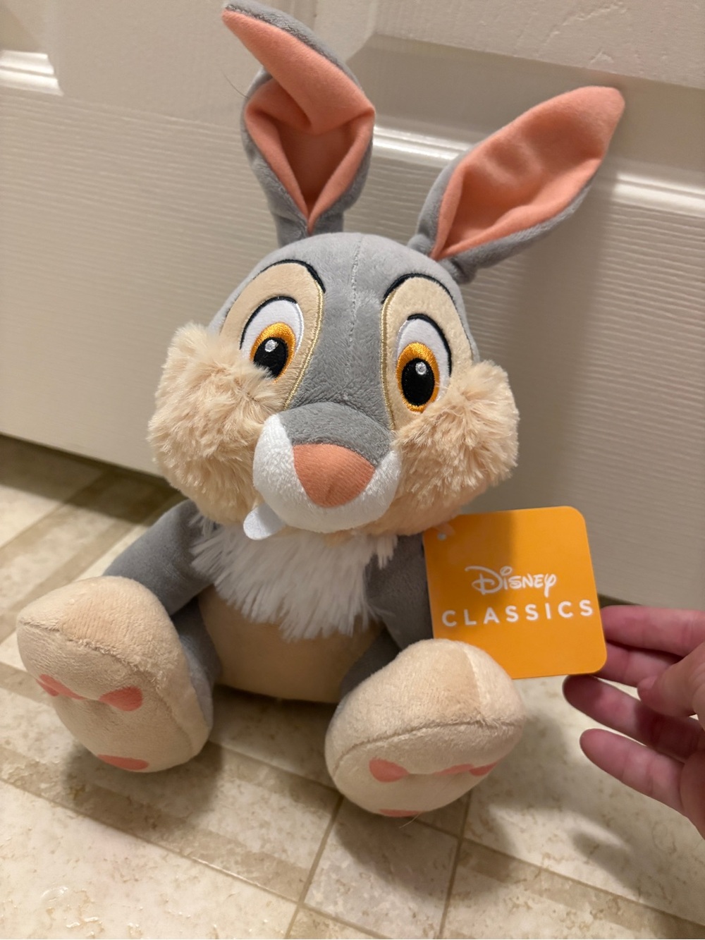 Kohl's Disney Thumper Plush - Gray & Peach